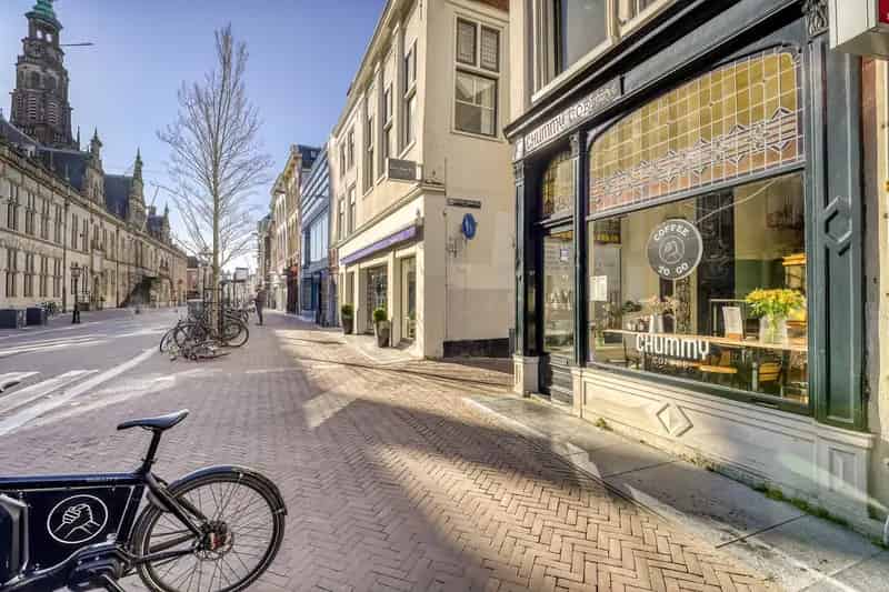 Belegging Leiden Breestraat 85m2 Winkelruimte Verhuurd