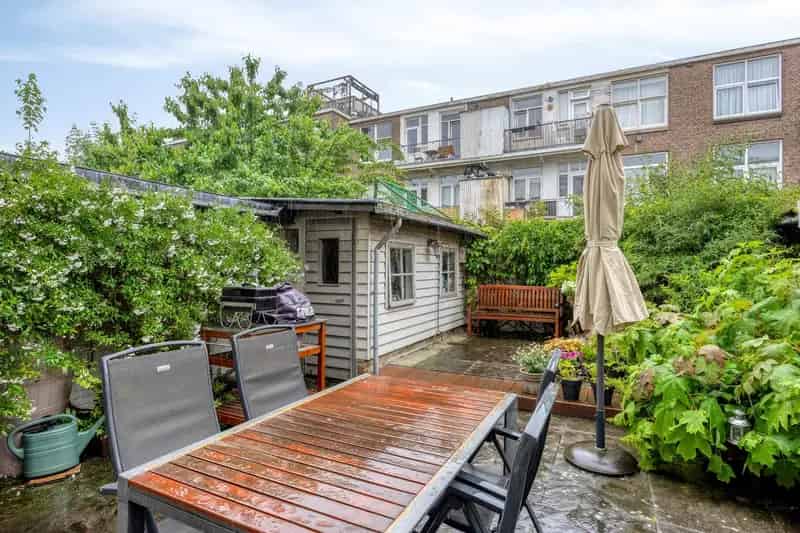Appartement te koop Den Haag Heesterbuurt 3-kamer benedenwoning tuin