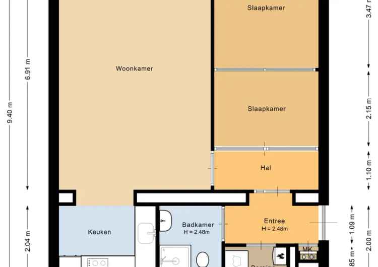 Appartement te koop Brielle Clarissenstraat