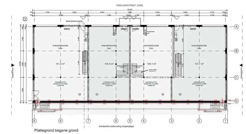 Bedrijfshal Zoetermeer te huur vanaf 106m²