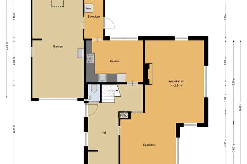 Vrijstaande Villa te Koop Laren Centrum 3 Slaapkamers