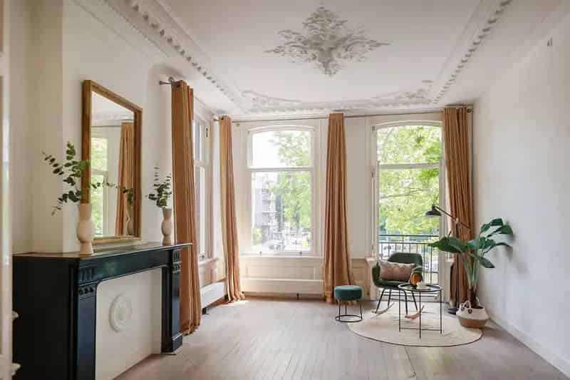 Appartement Amsterdam: 77m², Eigen Grond, Authentiek