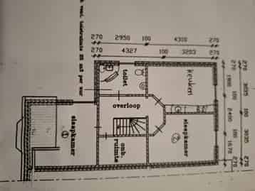 Bovenappartement 55m2 te huur