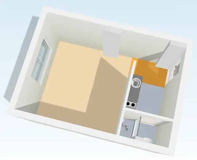 Studio Bussum Centrum Brinklaan 25m2