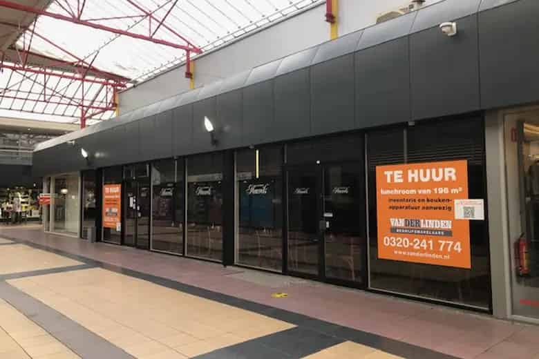 196m2 Horeca Lunchroom te Huur Lelystad