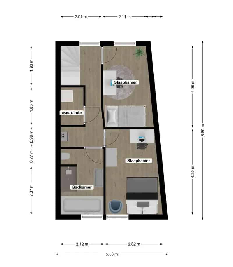 Moderne Tussenwoning 4 Slaapkamers Heerlen Zuid