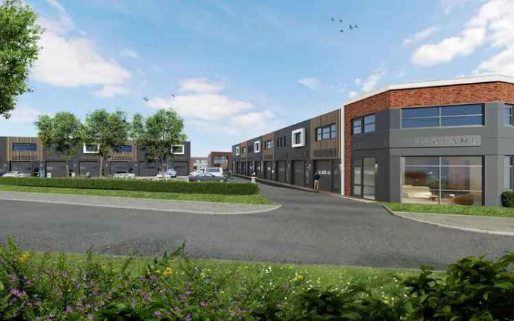 Bedrijfshal te Huur Amersfoort 94m² Nieuwbouw