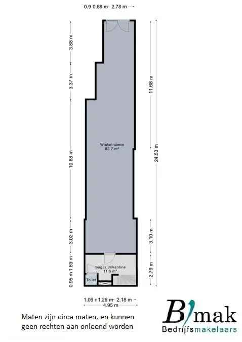 Winkel Gorinchem | Zoek winkels te koop: Gasthuisstraat 11 4201 JM Gorinchem [funda in business]