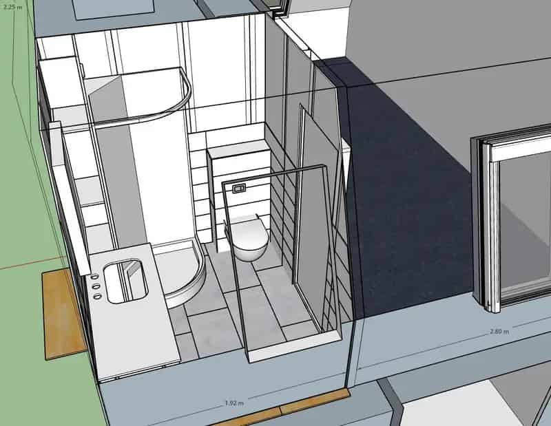 Ruime kamer met eigen badkamer vanaf september