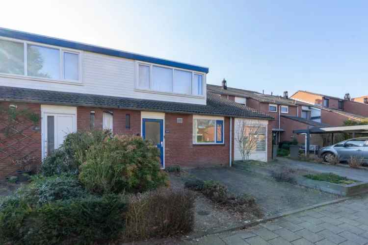 Tussenwoning Nijmegen 2 slaapkamers zonnige tuin oprit