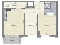 Appartement Amsterdam Tt Vasumweg 3 kamers 65m2