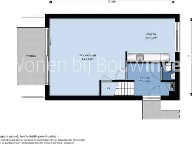 Huis te koop Hoogland 3 slaapkamers nieuwe keuken badkamer