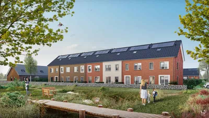 Rijwoning Delfzijl  Uitzicht op Water en Groen