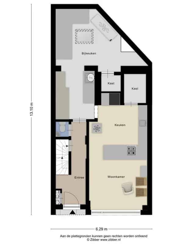 Dienstwoning Beleggingspand Maastricht Vrijthof