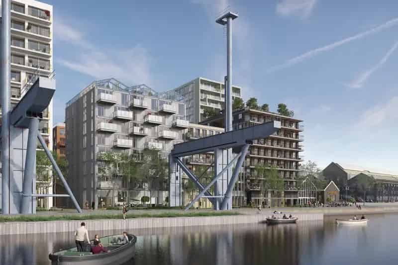 Kantoorruimte Amsterdam 425m² te Huur Oostenburg