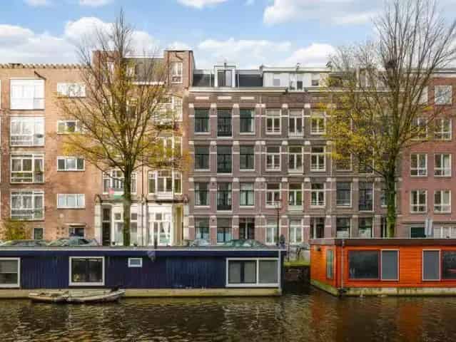 2 Kamer Appartement Amsterdam Weesperbuurt 42m² Balkon Grachtenzicht