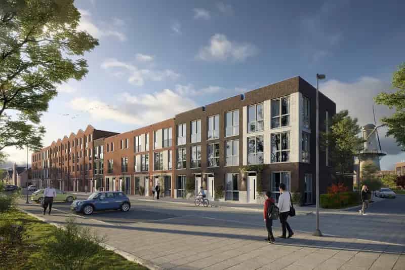 Nieuwbouwhuis Schiedam - Ruim dakterras en 2 parkeerplaatsen