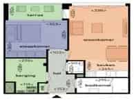 Appartement Amsterdam Joan Muyskenweg 2 kamers 54m2