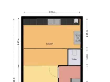 3 Kamer Appartement Rotterdam 75m2 Gemeubileerd 2 Balkons