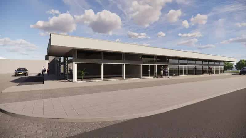 Bedrijfshal te koop Den Helder Showroom Opslagruimte