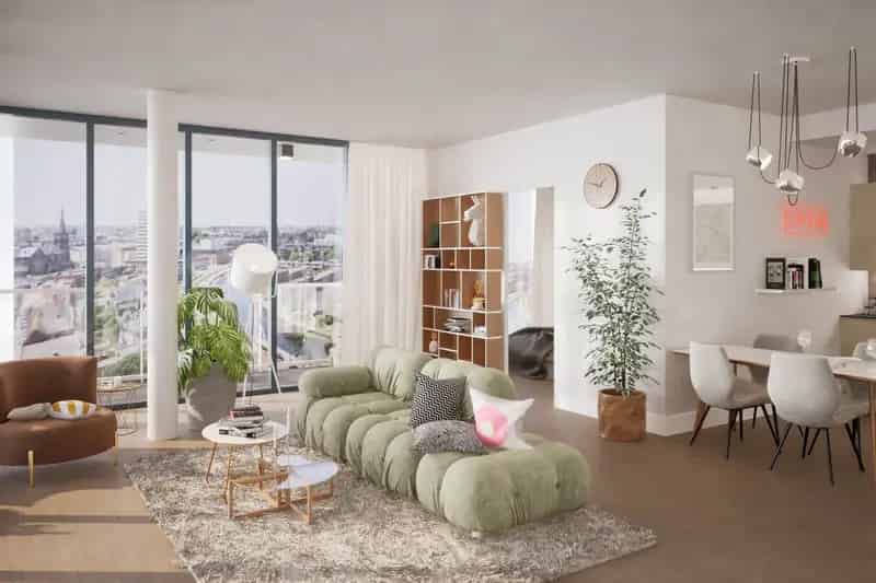 Appartement te koop Schiedam: Ruim 2-kamer appartement met groot terras