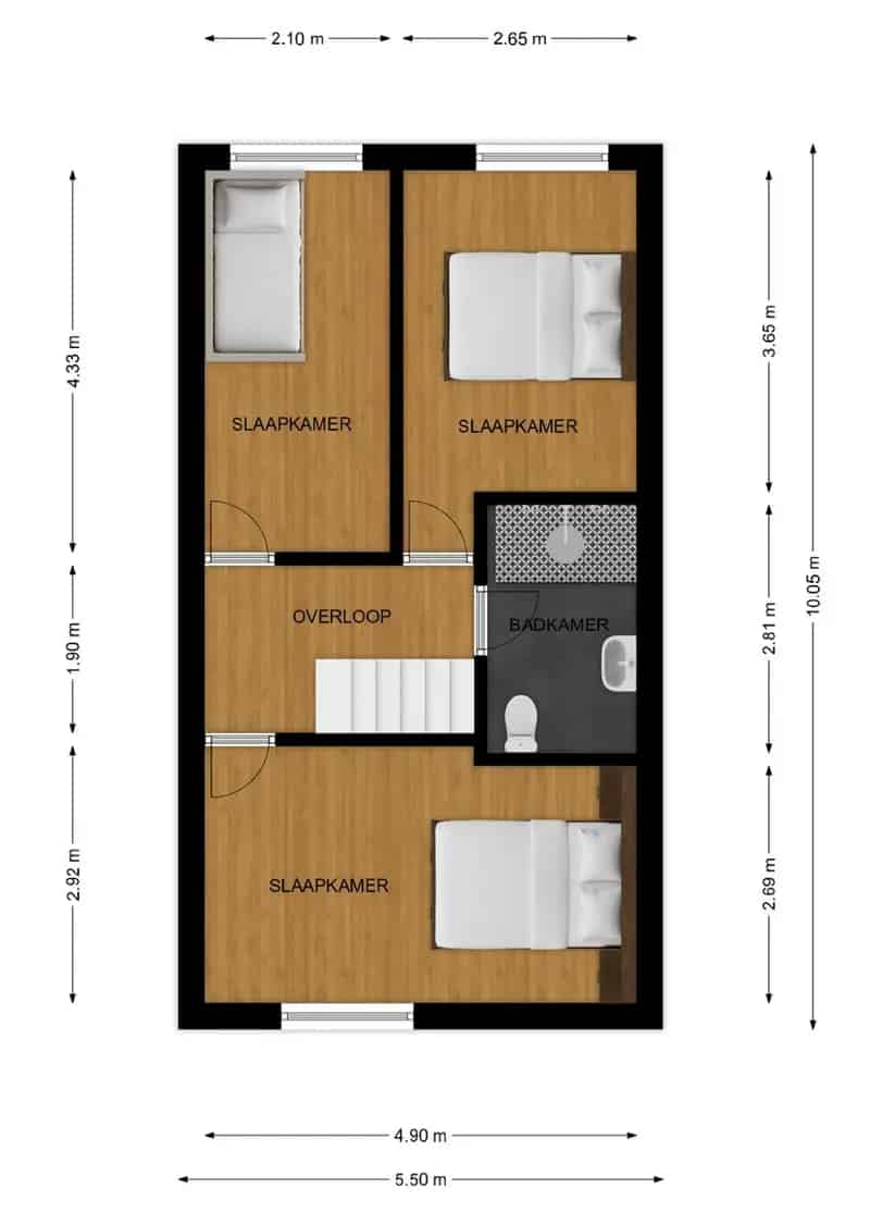 Tussenwoning Terwinselen 3 slaapkamers Instapklaar