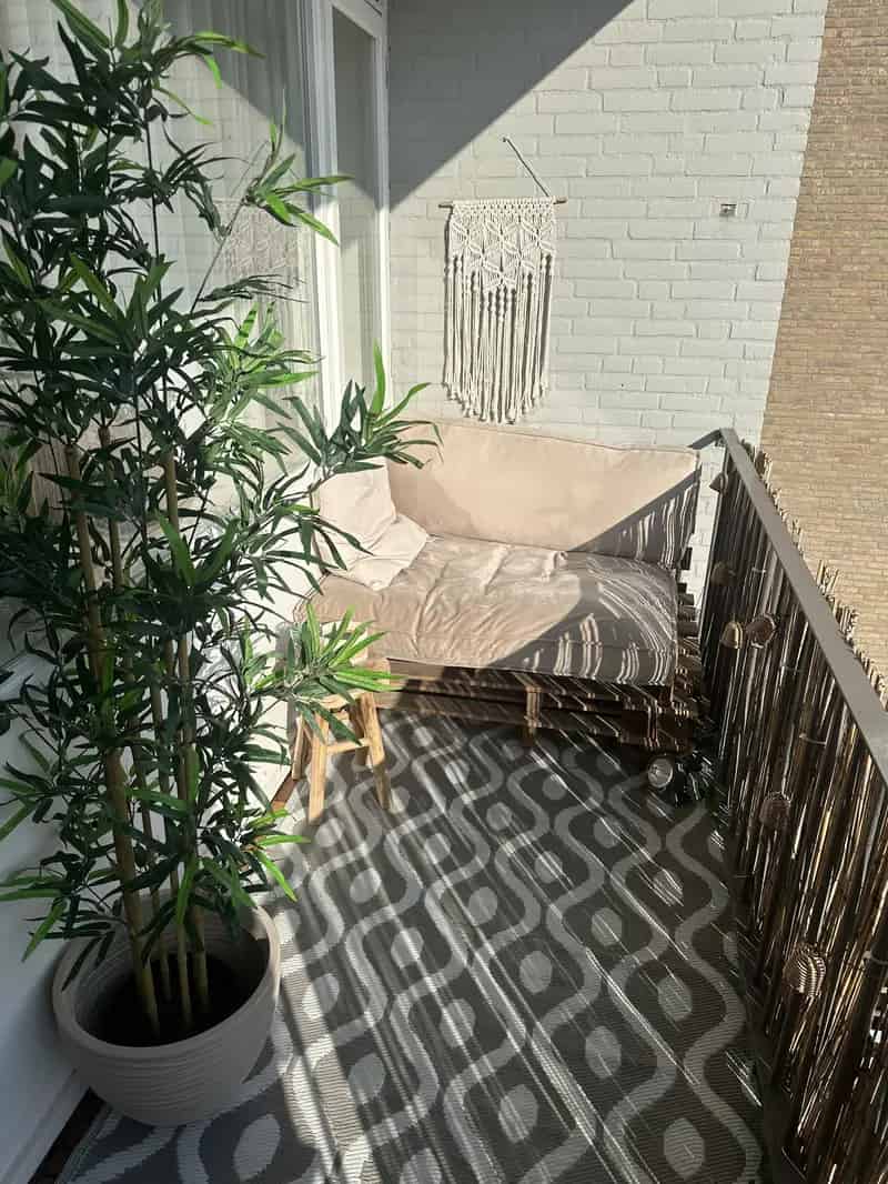 Appartement met Balkon en Berging