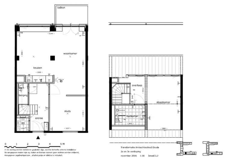 Appartement Gouda jaren 30 Noord 2 3 kamers