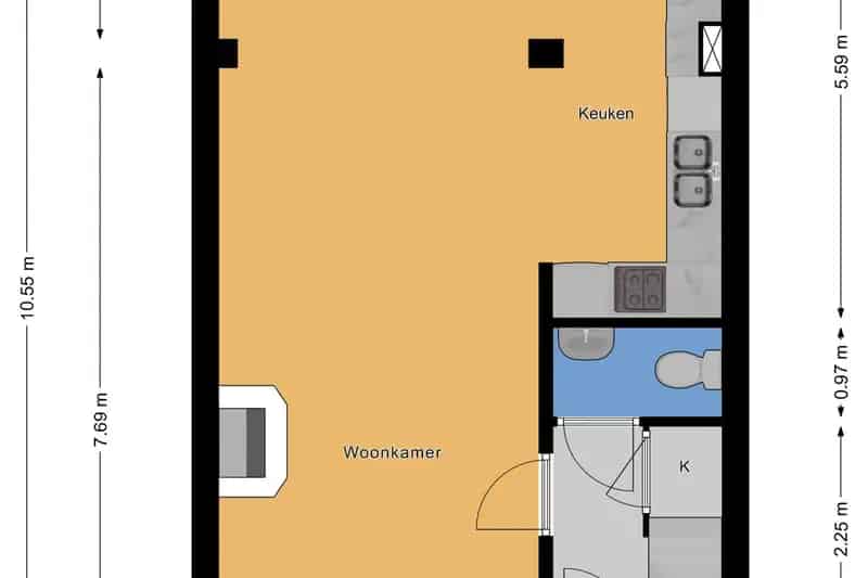 Herenhuis Pijnacker Centrum 4 slaapkamers Ruime tuin