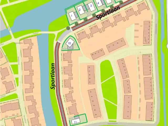 Bouwkavel Sportlaan Bergen op Zoom