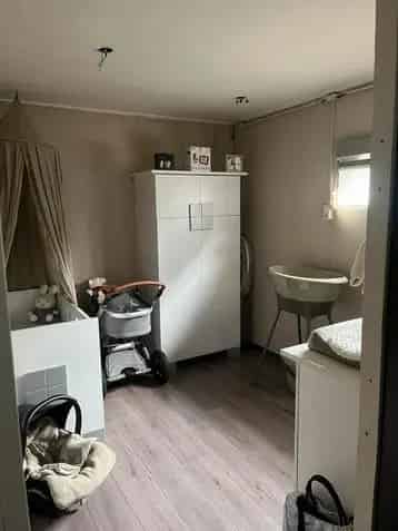 Babykamer Wit - Bedje Commode Kast