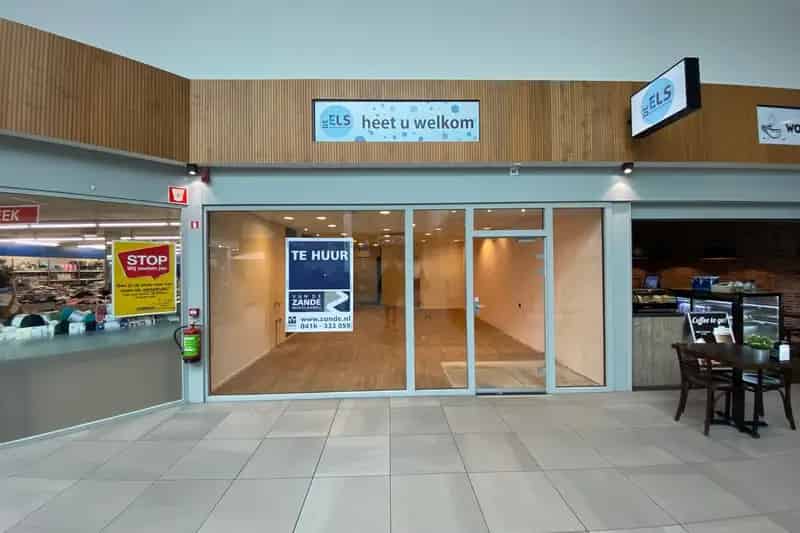 Winkelruimte te Huur Waalwijk Centrum De Els