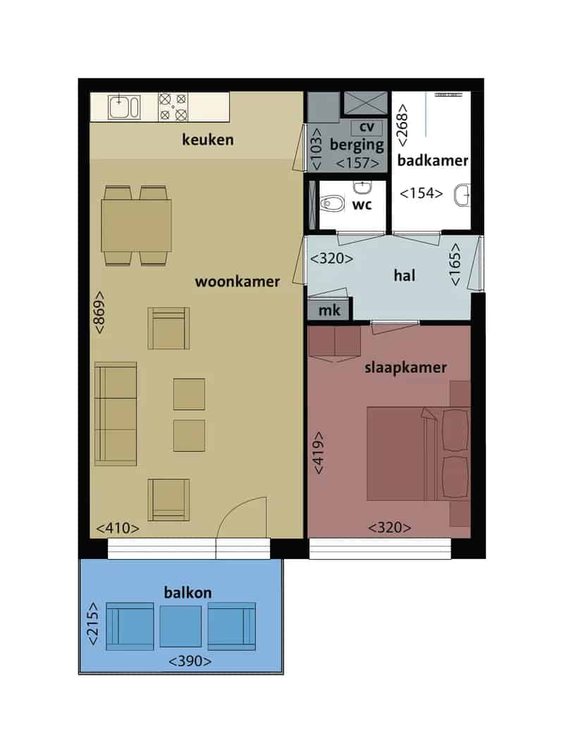 Ruime appartementen Diemen nabij Station en Winkels