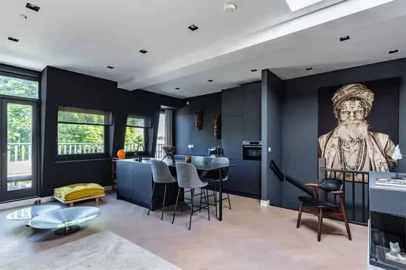 Appartement Singelgracht Amsterdam 64m2 2 slaapkamers luxe terras