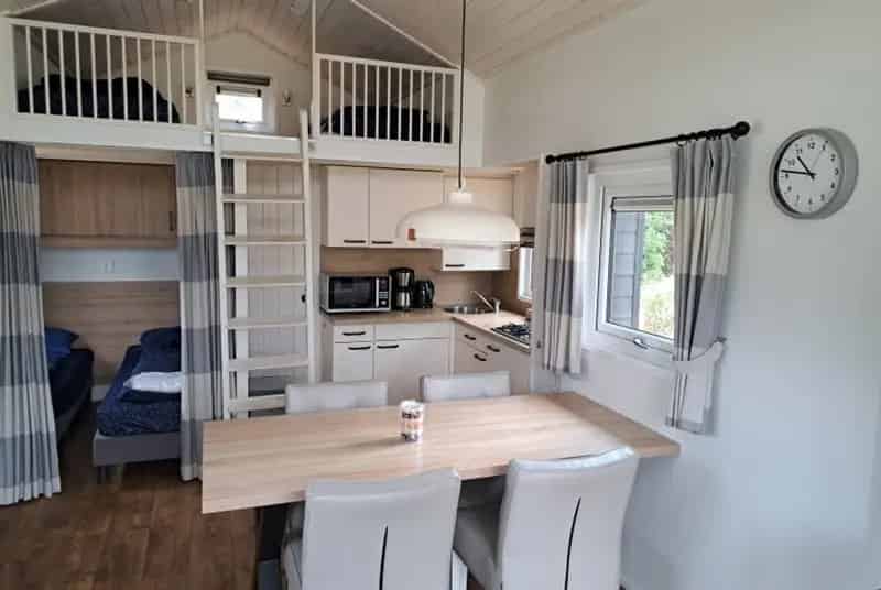 Tiny House Strand Chalet 805 Europarcs Resort Poort van Zeeland