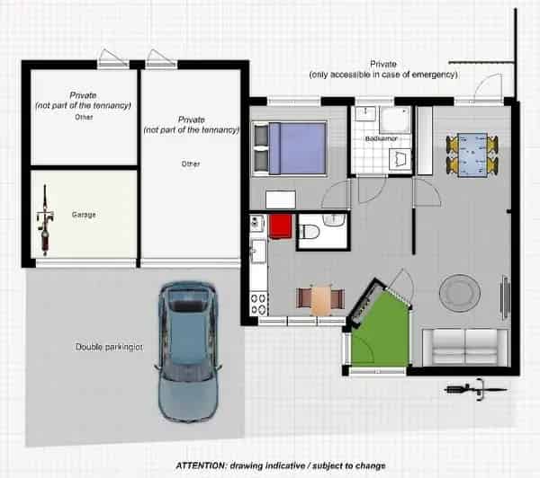 2 5 Kamerappartement Ede Centrum 2 Parkeren Berging