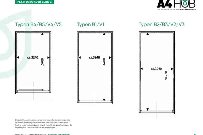 Garageboxen te Huur Roelofarendsveen Conservenweg