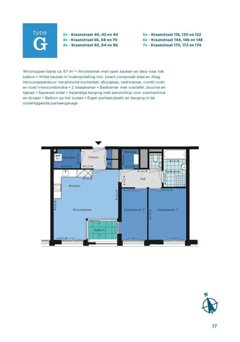 Nijmegen appartement 2 slaapkamers nabij station