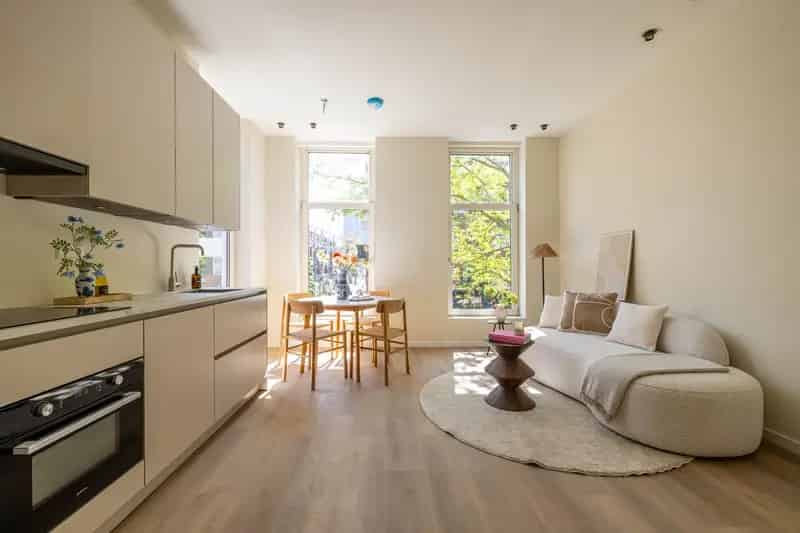 Luxe Appartement Witte de Withstraat Rotterdam 36m2 2025 gerenoveerd