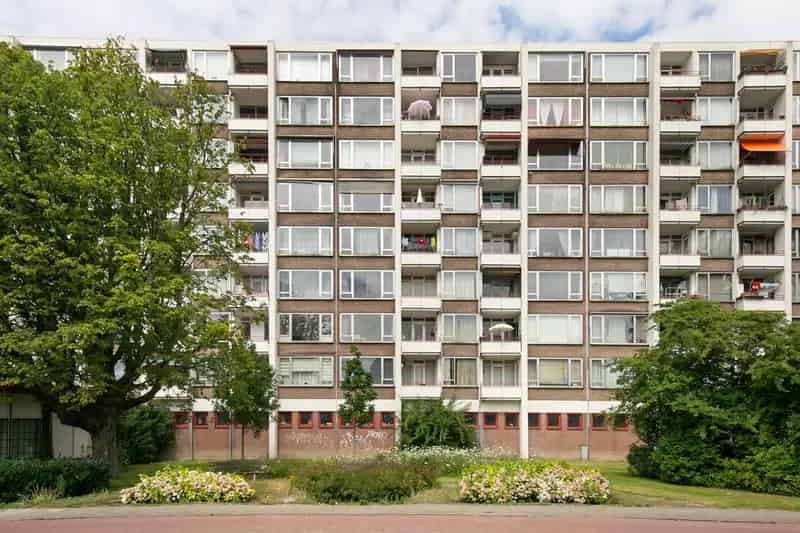 3-kamerappartement Amsterdam Sloterdijk 77m² Balkon Uitzicht