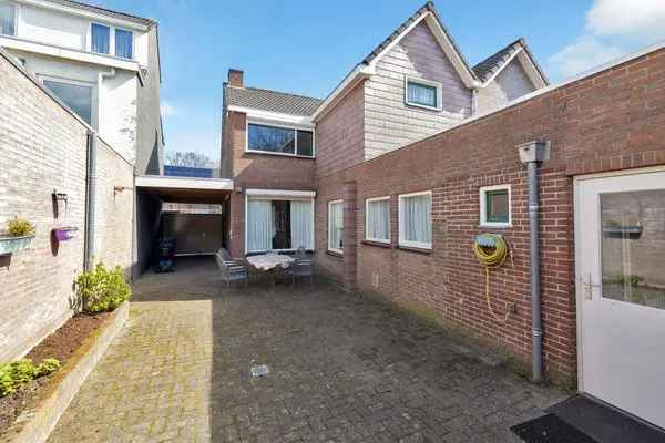 Sfeervolle Tweekapper Meerveldhoven Tuin Carport Berging
