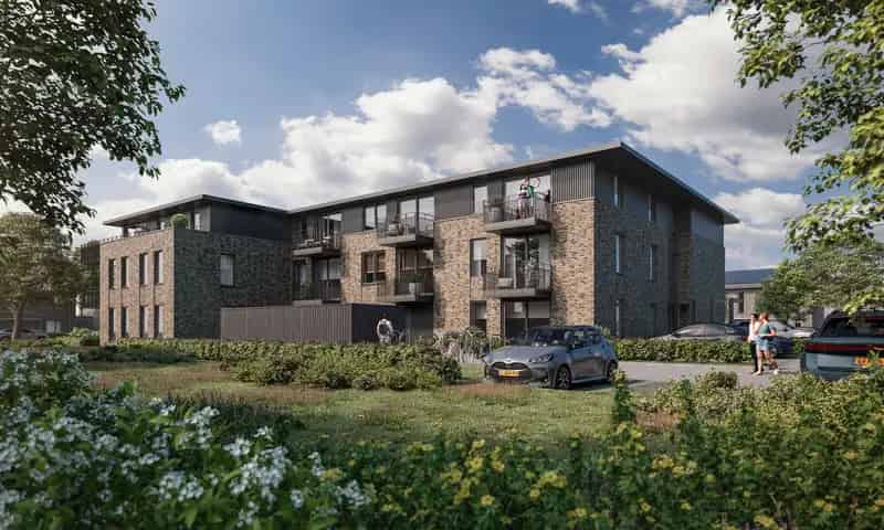 Nieuwbouw appartement Putten 2 kamers balkon berging parkeerplaats
