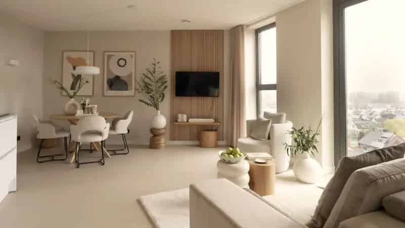 Luxe Appartement Kralingen 60m2 Gemeubileerd Gym Werkruimte
