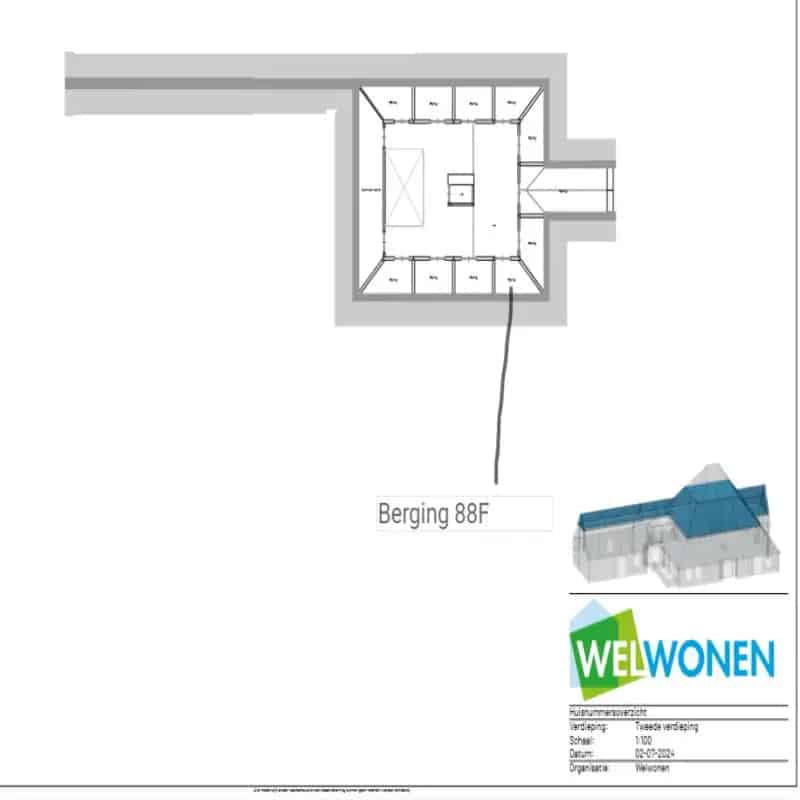 2 Kamer Seniorenwoning 55plus
