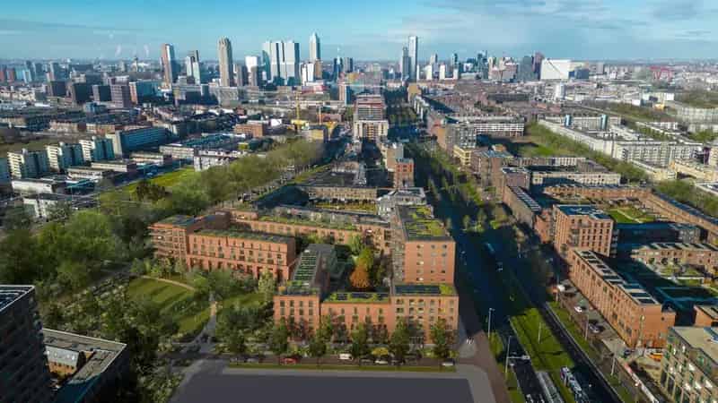 Appartement te koop Rotterdam: 3 slaapkamers, 2 badkamers, ruim terras