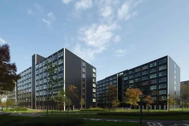 Studentenflats Leiden Hildebrandpad 252 woningen
