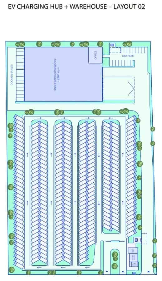Bedrijfshal Vijfhuizen te huur: EV Oplaadpunt Warehouse Duurzame Logistiek