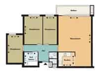 Appartement Opwettensemolen Eindhoven 4 kamers 86m2