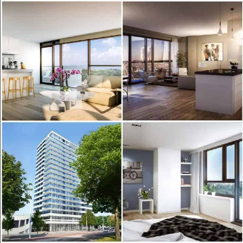 3 Kamer Appartement Den Haag Bellavista 78m2 Balkon
