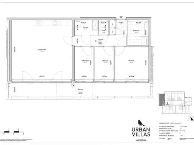 4 Kamer Appartement Baarsjes 2 Balkons